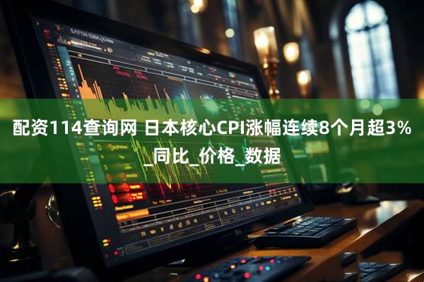 配资114查询网 日本核心CPI涨幅连续8个月超3%_同比_价格_数据